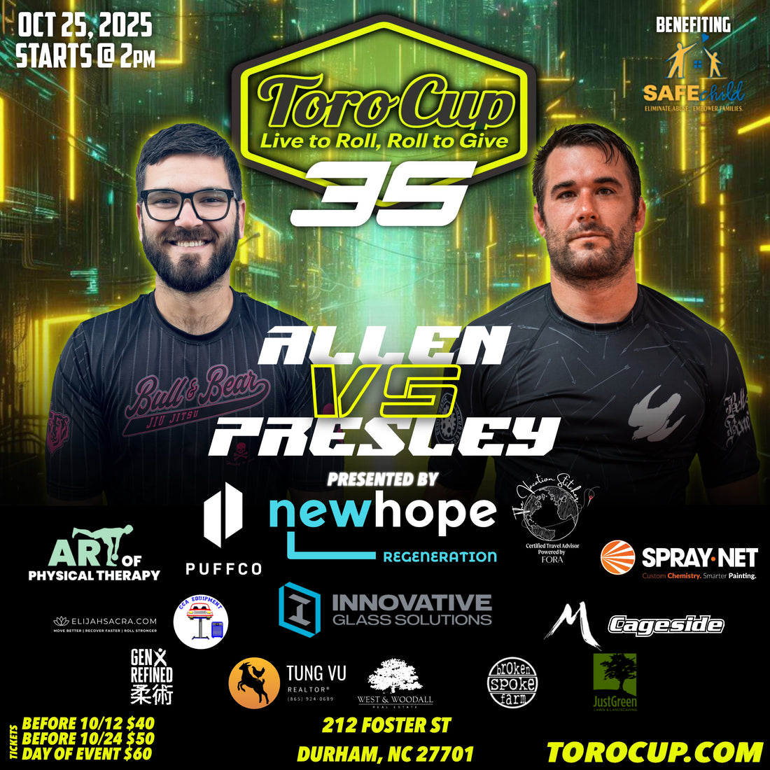 18. Jacob Allen (Bull & Bear BJJ) def. Zech Presley (McCleary Jiu Jitsu) Triangle (3:12)