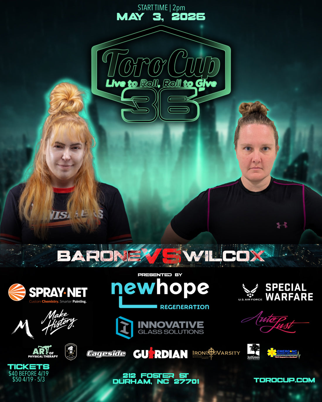 Lauren Barone (10th Planet Reading) def. Jesse Wilcox (Schell Shock BJJ) 7-0