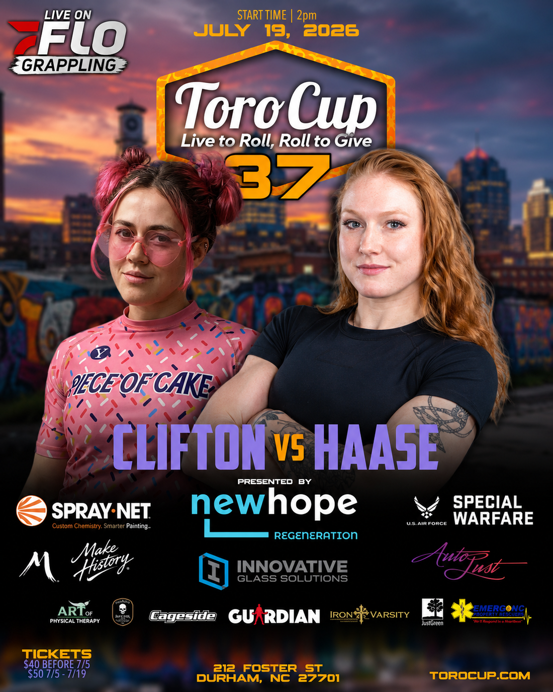 Emily Haase (Jiu Jitsu Haus) def. Pepper Clifotn (Arrows Jiu Jitsu) Armbar 1:52 *Submission Bonus & Make History Bonus*
