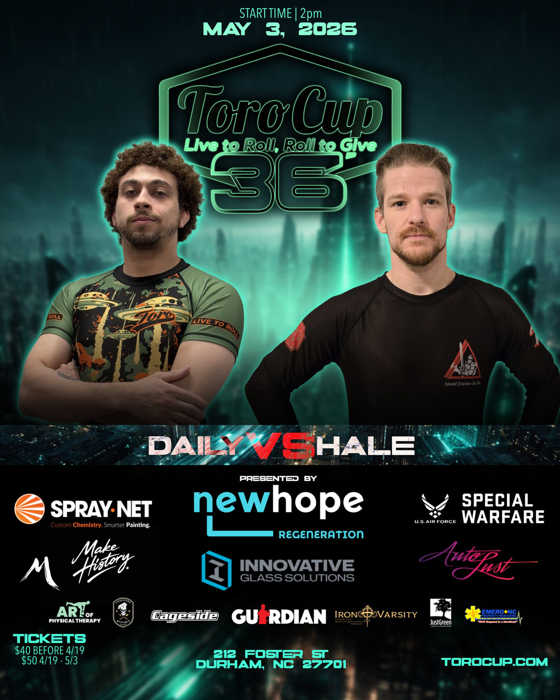 Ethan Daily (The Next Element Academy) def. Justin Hale (Meta Jiu Jitsu) Mounted Triangle (9:30)