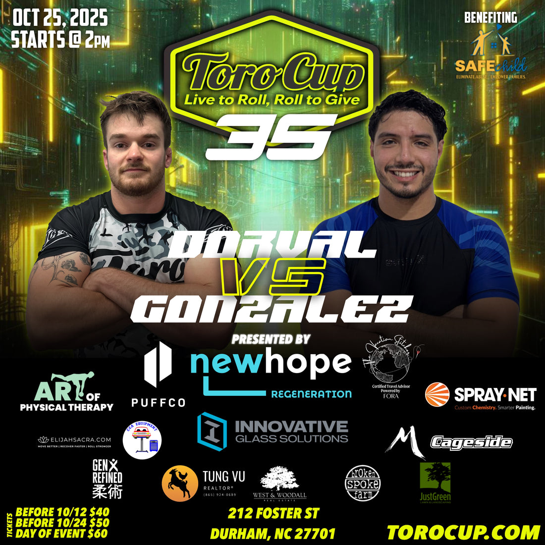 13. Gabe Gonzalez (TFTC) def. Jack Dorval (Black Bear BJJ) 4-0