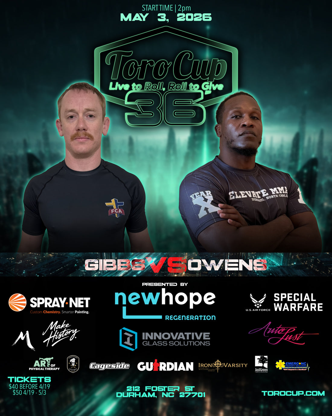 D'Juan Owens (Elevate MMA) def. Joshua Gibbs (PAX Gym) Overtime 3-0 *Make History Bonus*