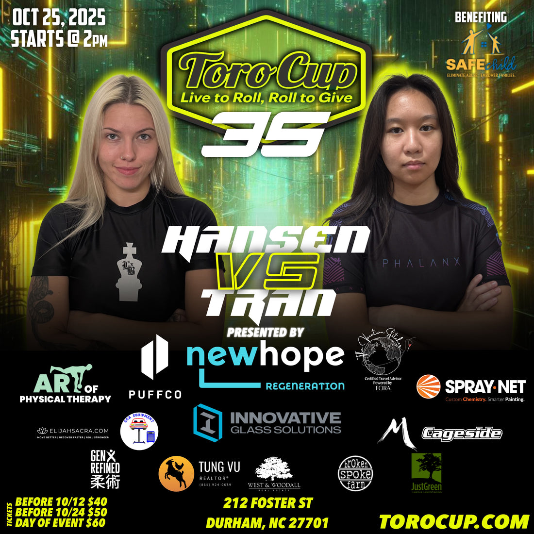 21. Emily Hansen (Checkmat Charlotte) def. Shayla Tran (Capital MMA Lorton) RNC (4:41)
