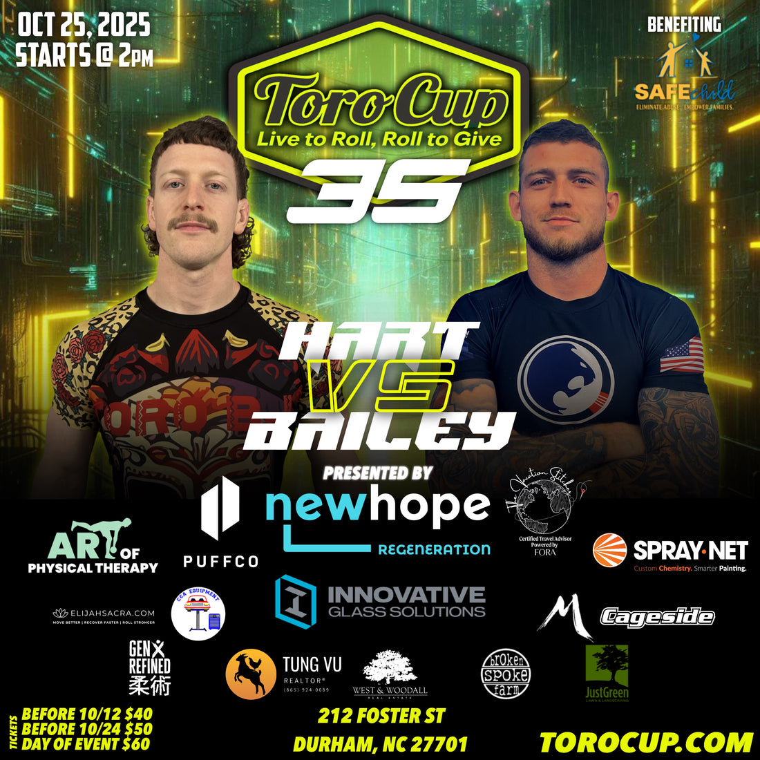 15. Matthew Hart (South Hill Submission Grappling) def. Dustin Bailey (Team Mannon) Knee Bar (3:23)