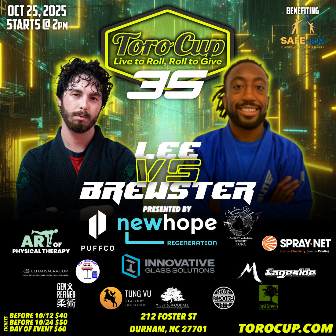 28. Jason Brewster (G13 BJJ) def. Caleb Lee (McCleary Jiu JItsu) Wrist Lock (1:39) $ Submission Bonus $