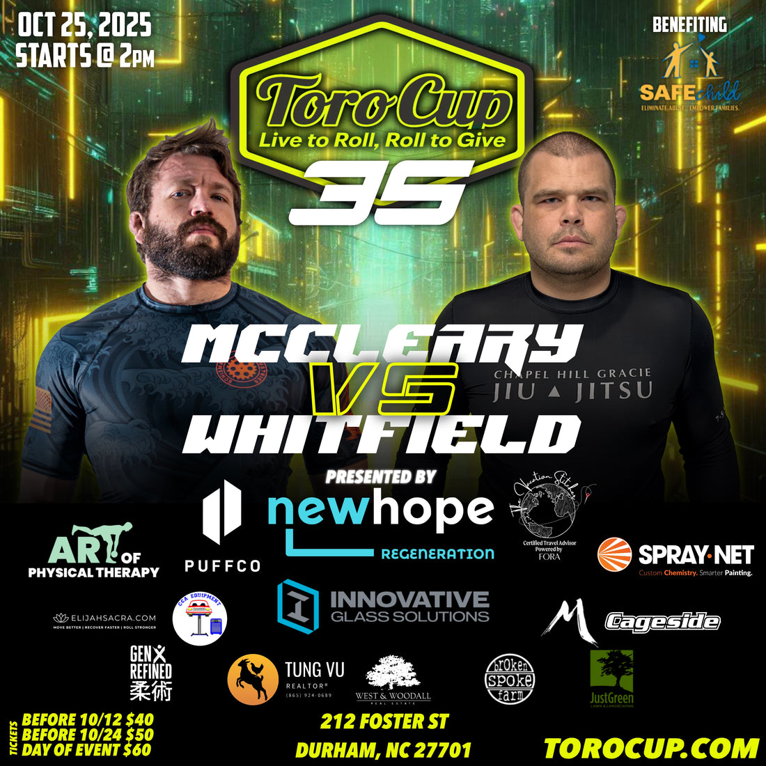 39. Sean McCleary (McCleary Jiu Jitsu) def. Jake Whitfield (Chapel Hill Jiu Jitsu) Heel Hook (3:44)