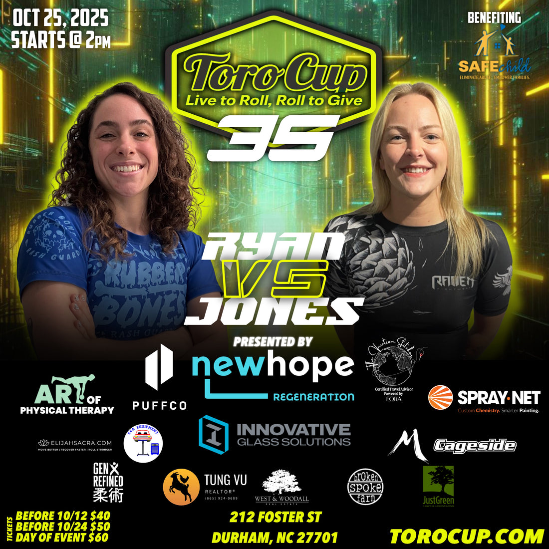 24. Kelly Ryan (Spartan Academy) def. Taylor Jones (Fitness Edge MMA) Triangle (6:43)