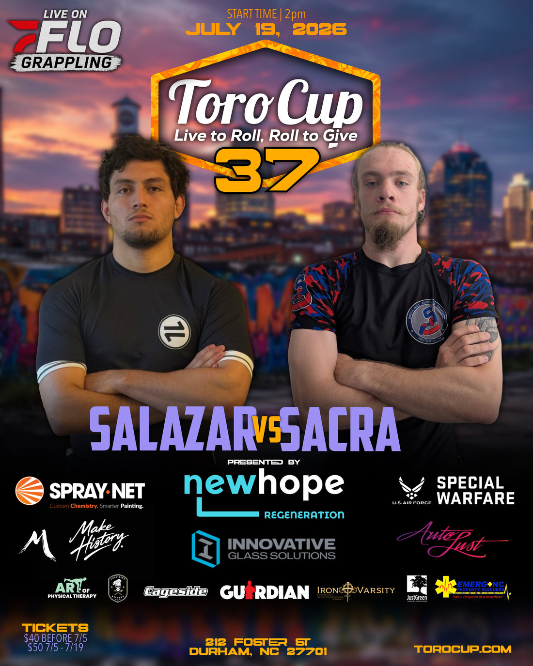 Chris Salazar (The Jiu Jitsu Exchange) def. Patrick Sacra (South Hill Submission Grappling) 19-0