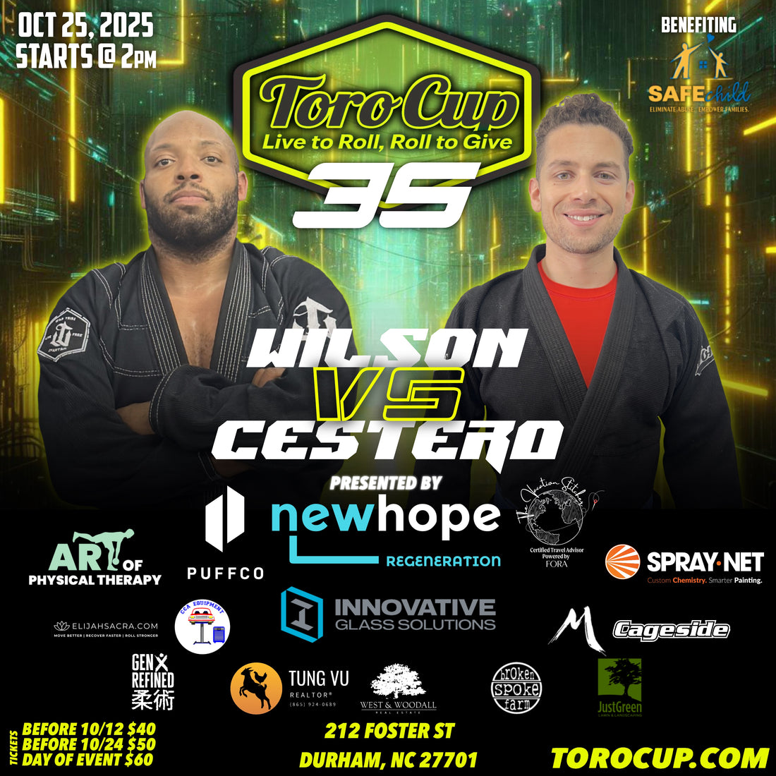 16. Kevin Cestero (Team Casarez) def. Aaron Wilson (Greensboro Jiu Jitsu) 9-0