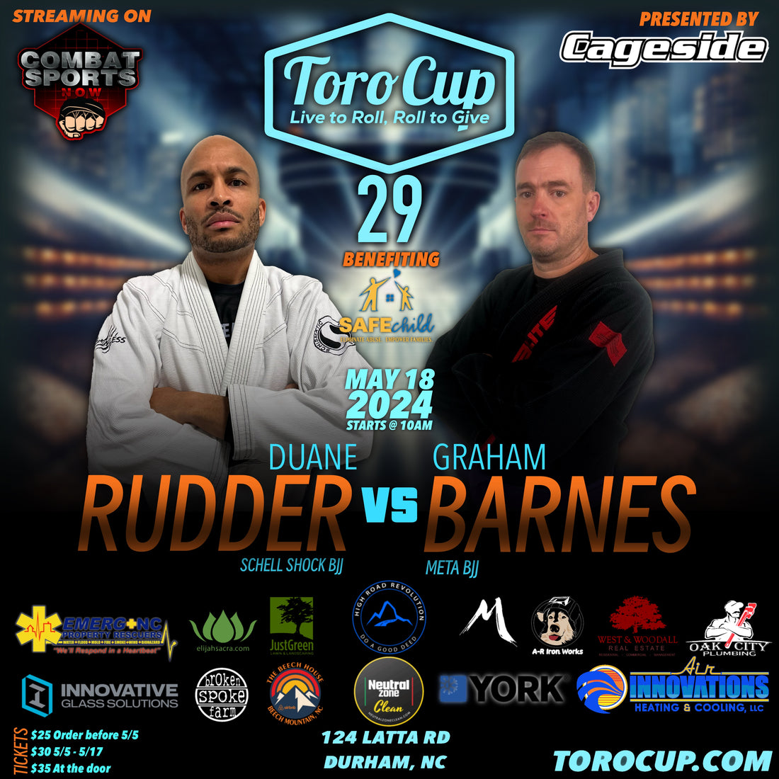 Duane Rudder def Graham Barnes via arm bar :17 $500 Sub bonus winner