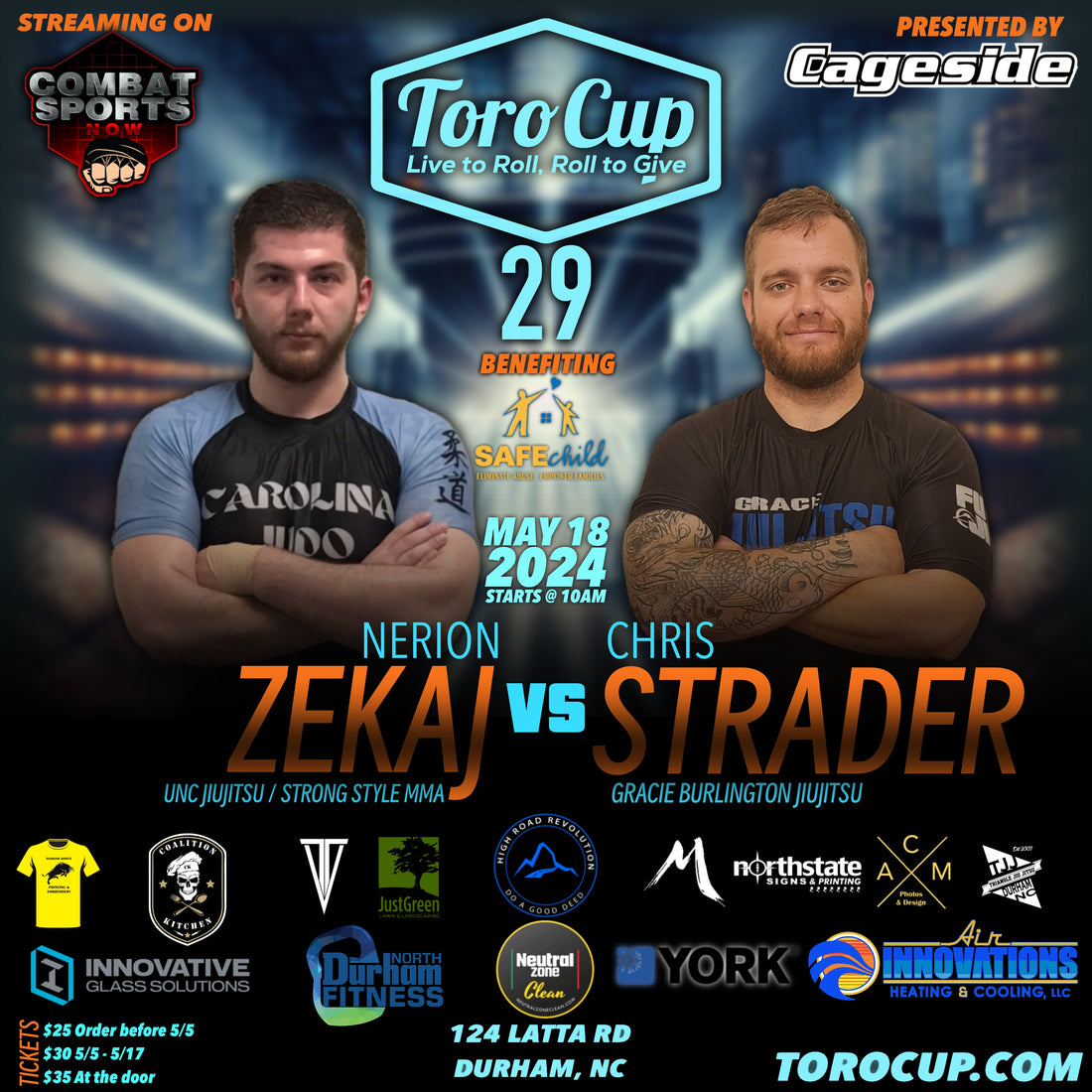 Nerion Zekaj def Chris Strader via heel hook 4:44