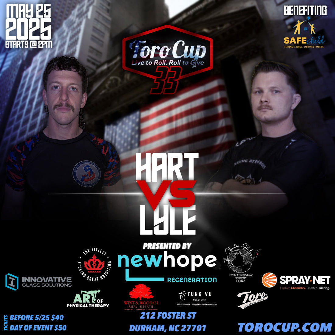Matthew Hart (South Hill Submission Grappling) def. Andrew Lyle (RAW MMA) Kimura 1:43 ($100 Bonus)
