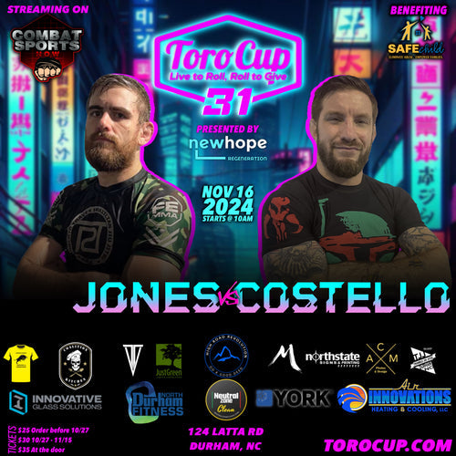 Cody Jones (Fitness Edge MMA) def. Michael Costello (Connection BJJ) RNC 3:11