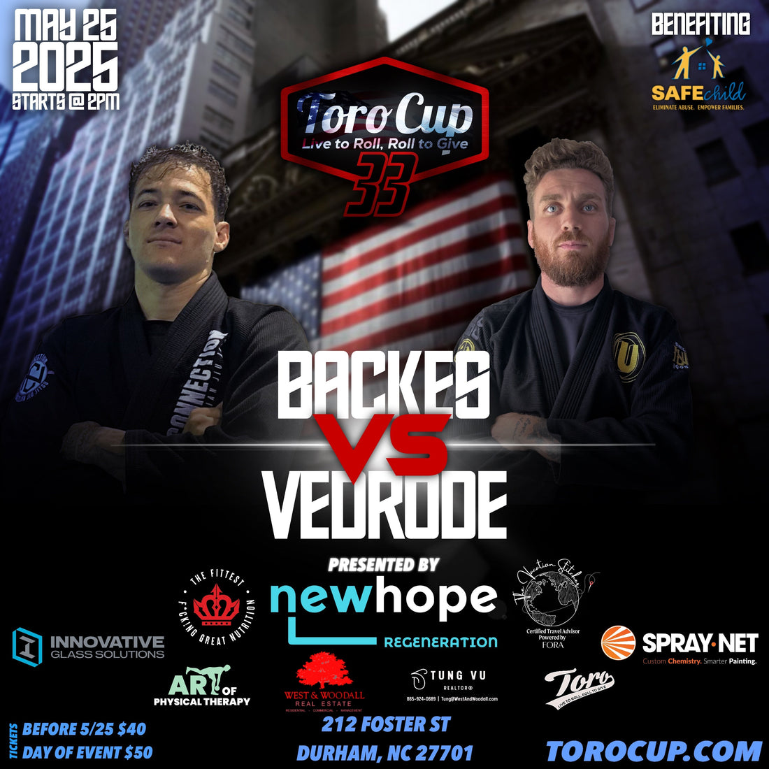 Marco Backes (Connection Academy) def. Justin Vedrode (Viktos Jiu Jitsu) Triangle :45 ($500 Bonus)