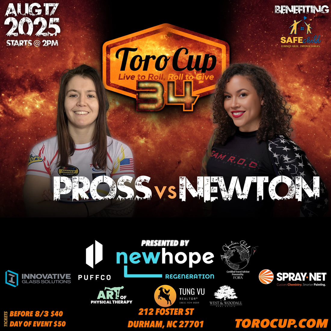 Emily Pross (Revolution BJJ) def. Jessica Newton (Team ROC)*NoGi heel hook (5:05)