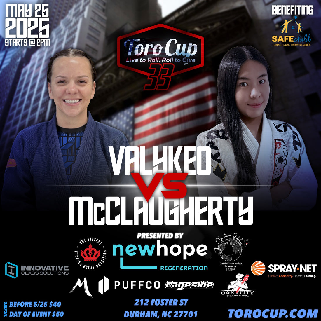 Allison McClaugherty (G13 BJJ) def. Lexus Valykeo (Bull & Bear) 8-0