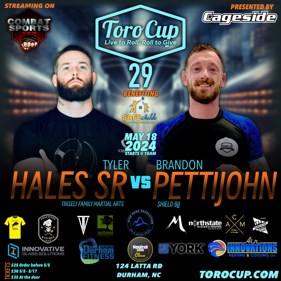 Brandon Pettijohn  def Tyler Hales Sr. via RNC 1:31 $100 Sub bonus winner