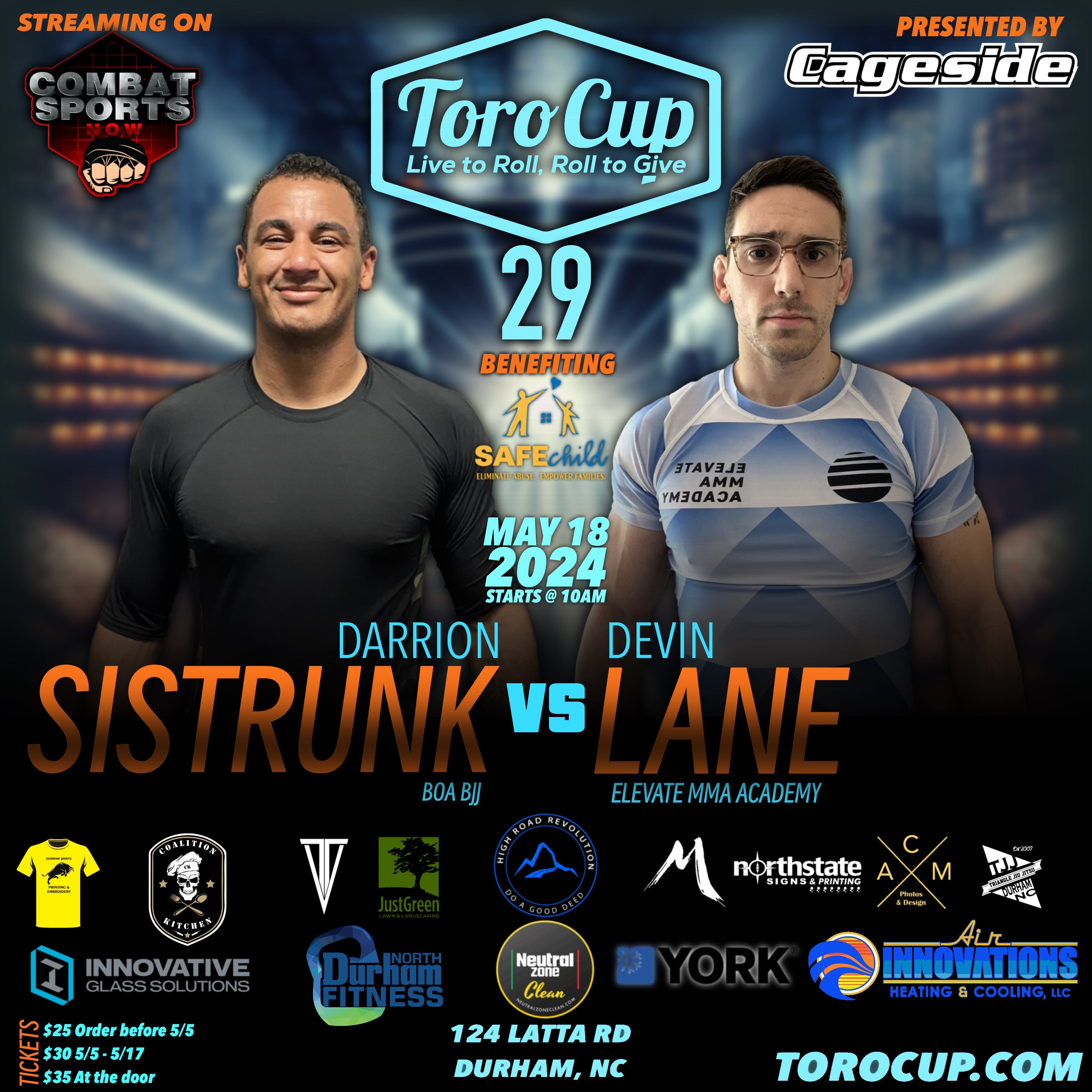 Devin Lane def Darrion Sistrunk 2-0 – Torocup