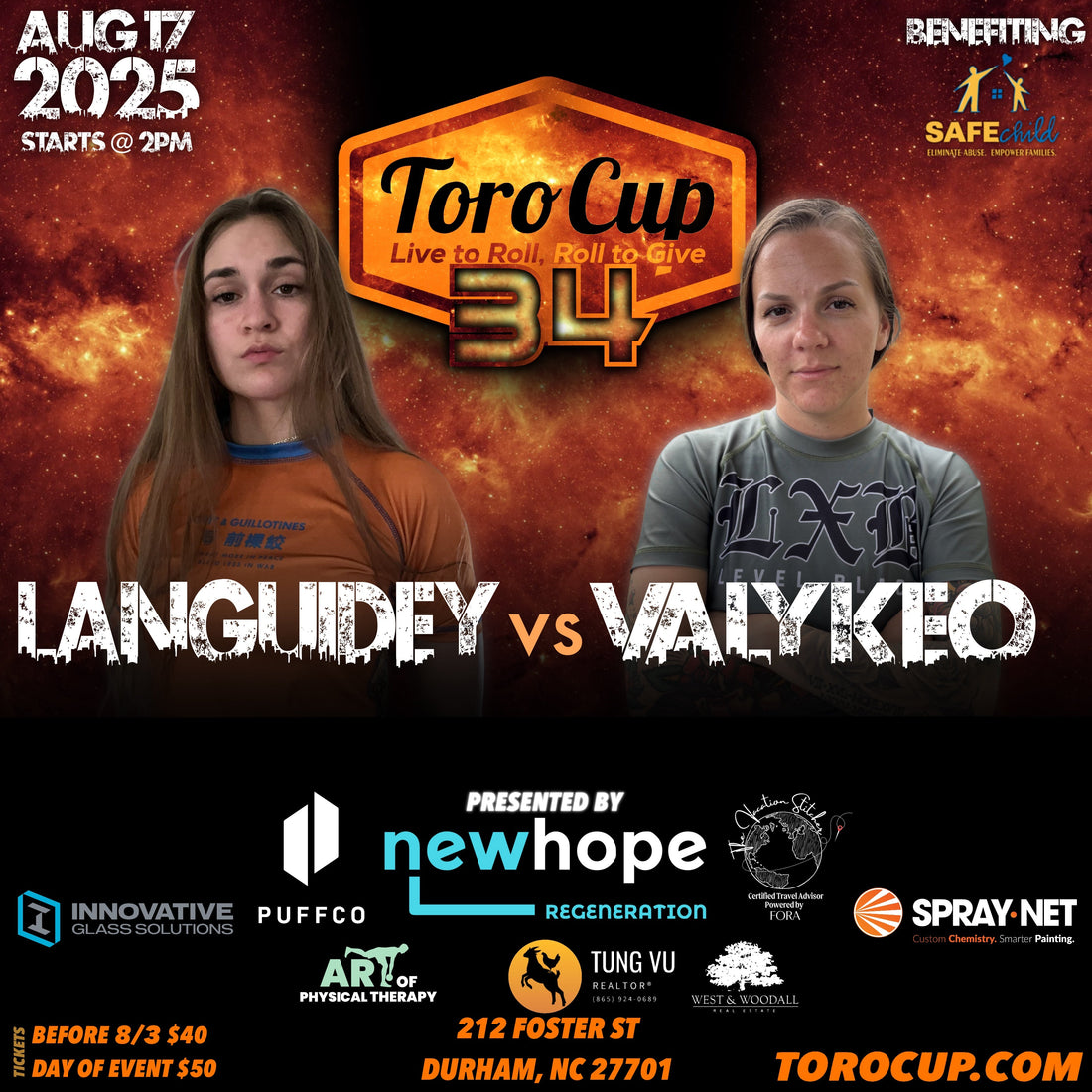 Katy Languidey (Triumph Fight Academy) def. Lexus Valykeo (Bull & Bear) vs. *NoGi via Heel Hook (:10) $500 Sub Bonus