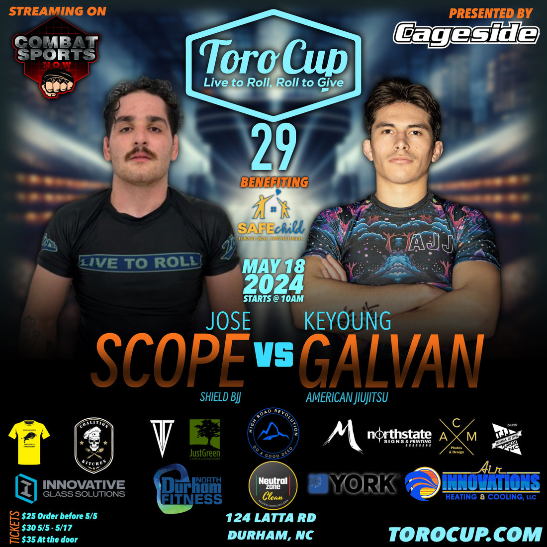 Jose Scope def Keyoung Galvan via heel hook 1:19 $100 Sub bonus winner