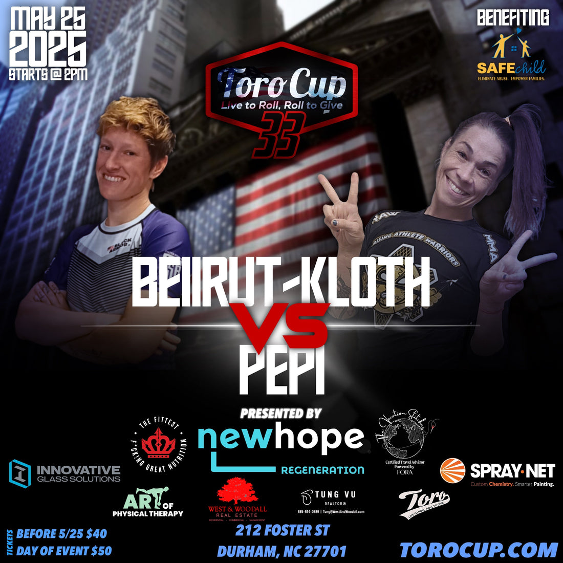 Katie Beiirut-Kloth (Enigma Combat Sports) def. Erika Pepi (Groundstone BJJ) 7-0 Sudden Death 10:23